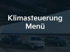 Kia Niro Klimasteuerung Menü