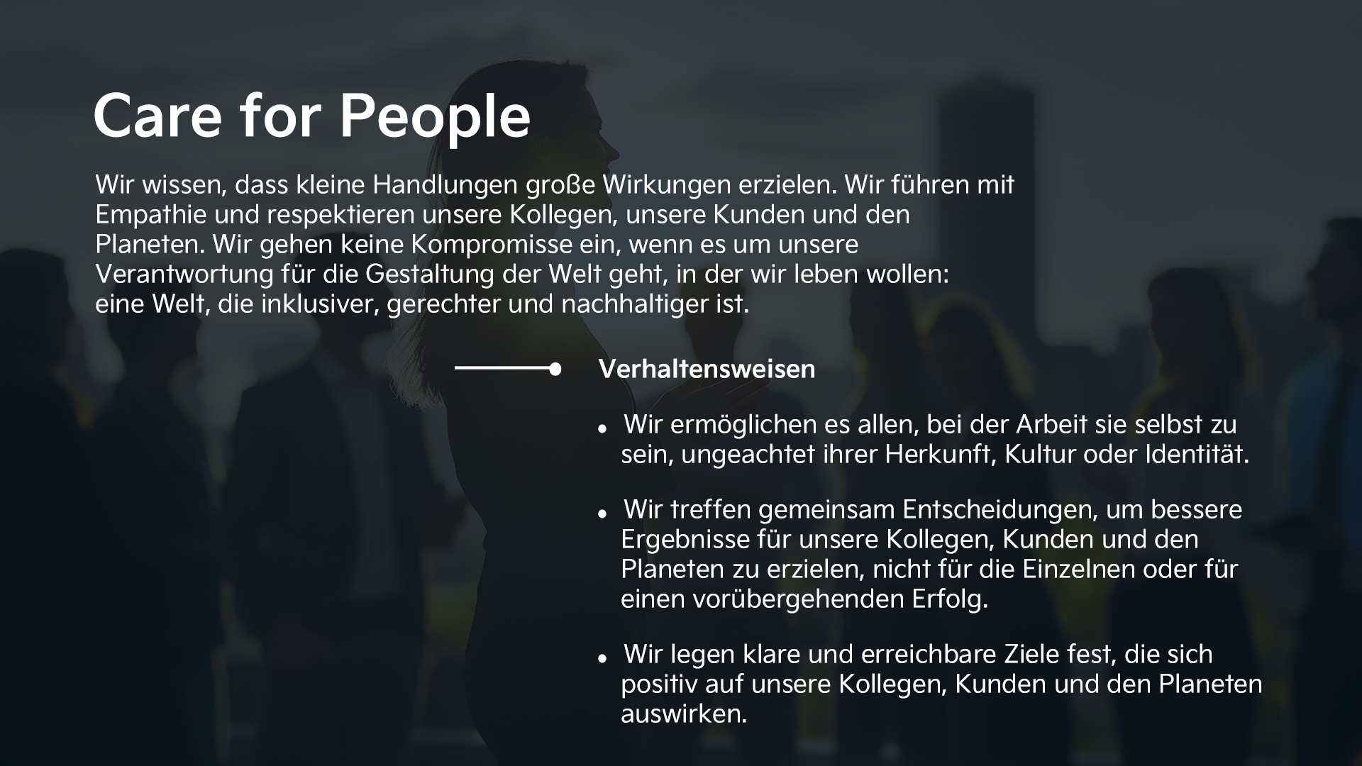 Care for People