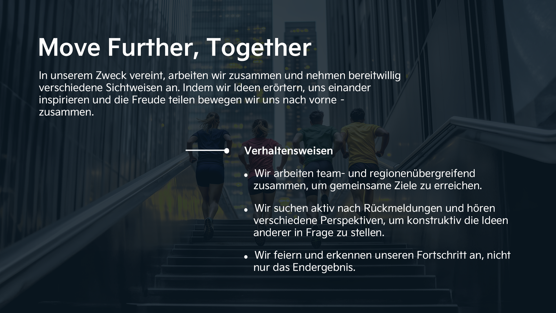 Move further, together
