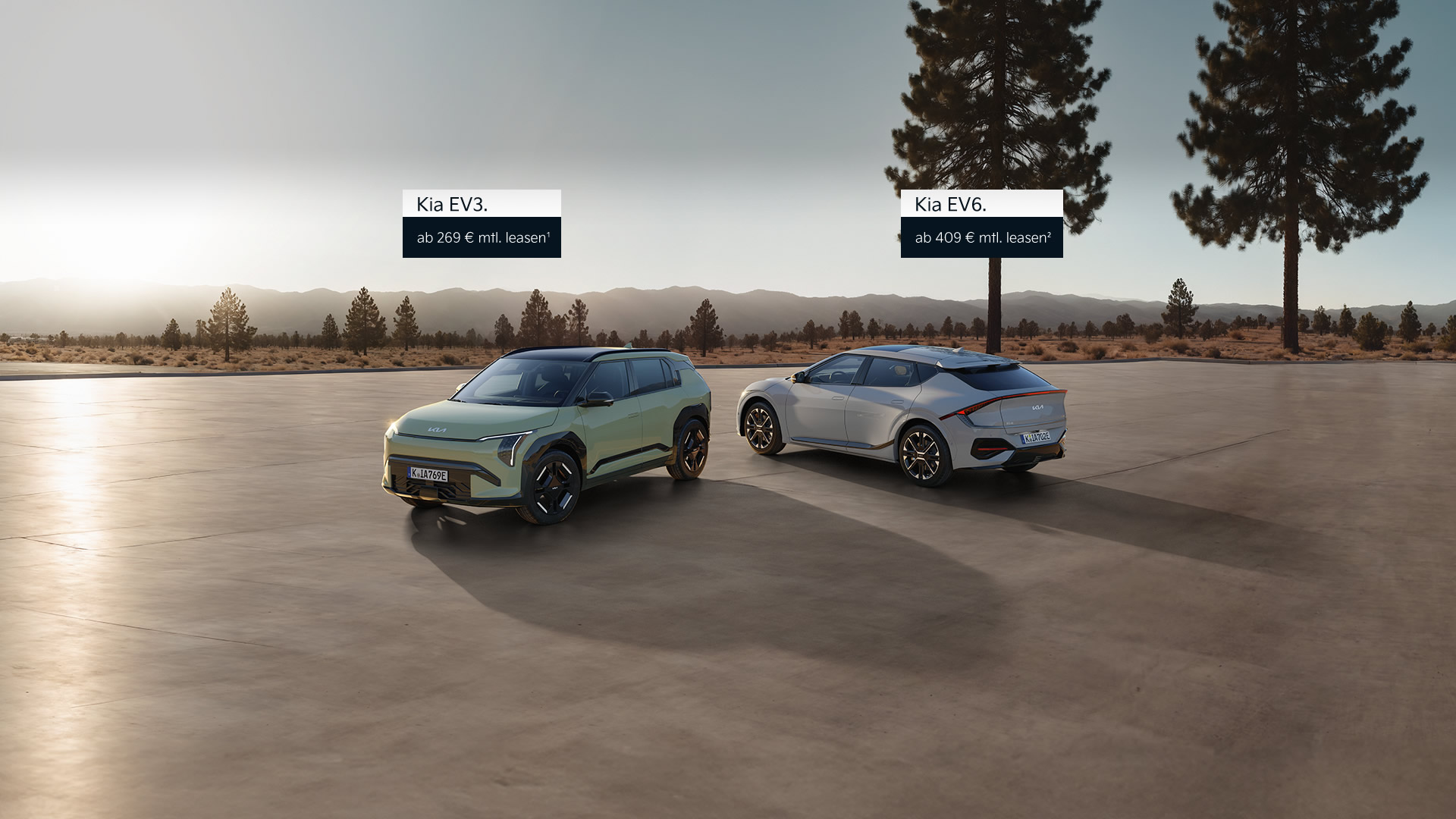 Kia EV3 und EV6