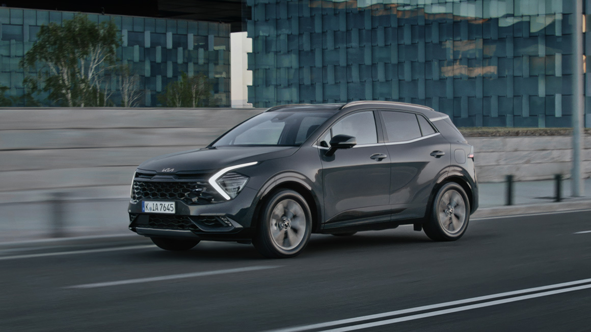 Kia Sportage mit 5.000 € Eintauschprämie⁹ und im März zusätzlich 2.000 € Frühlingsbonus.¹⁷