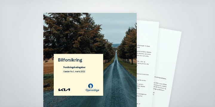 kia forsikringsvilkår