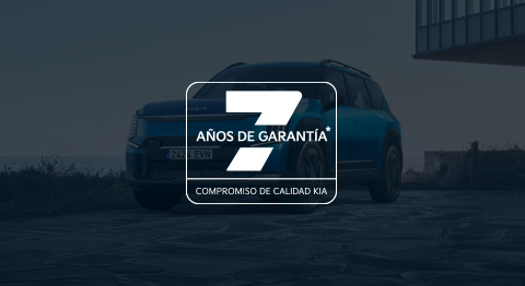 7 años de garantía Kia