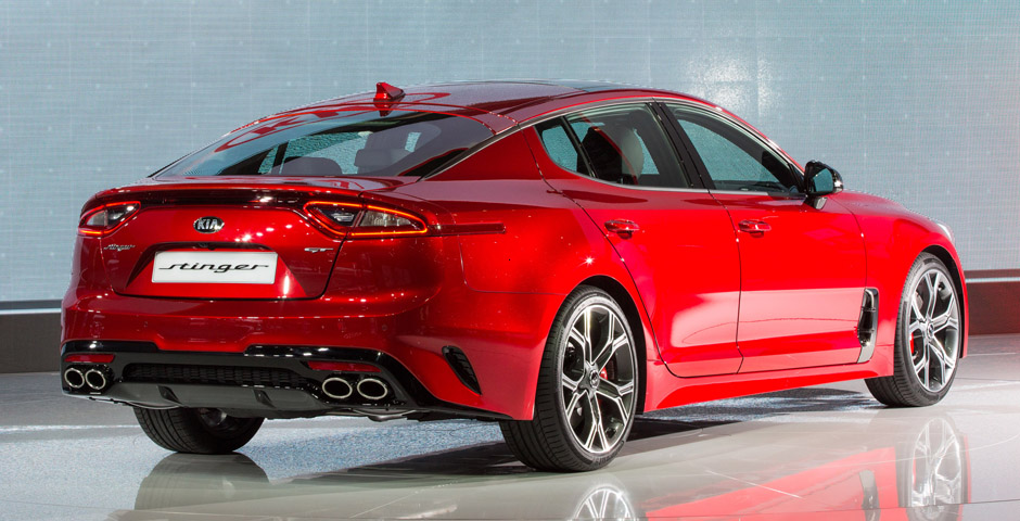 salon de genève kia stinger