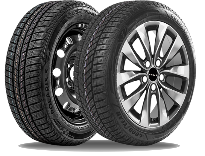 roues complètes hiver