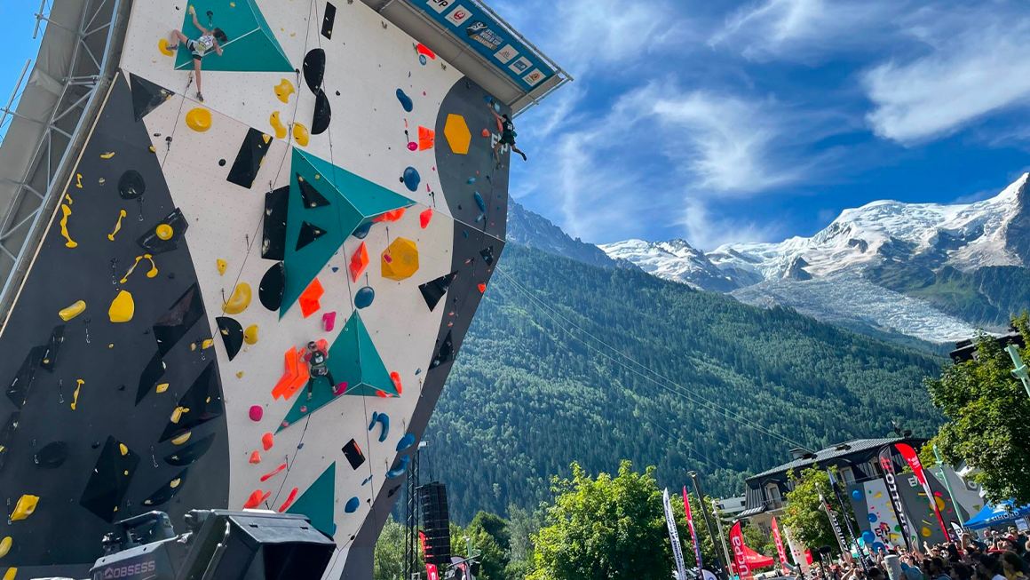 Coupe du Monde d’escalade.