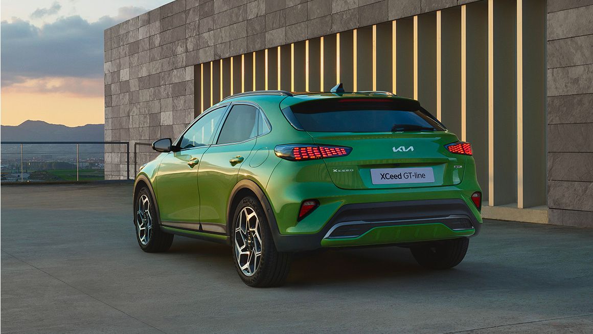 Détails du design arrière du Kia XCeed