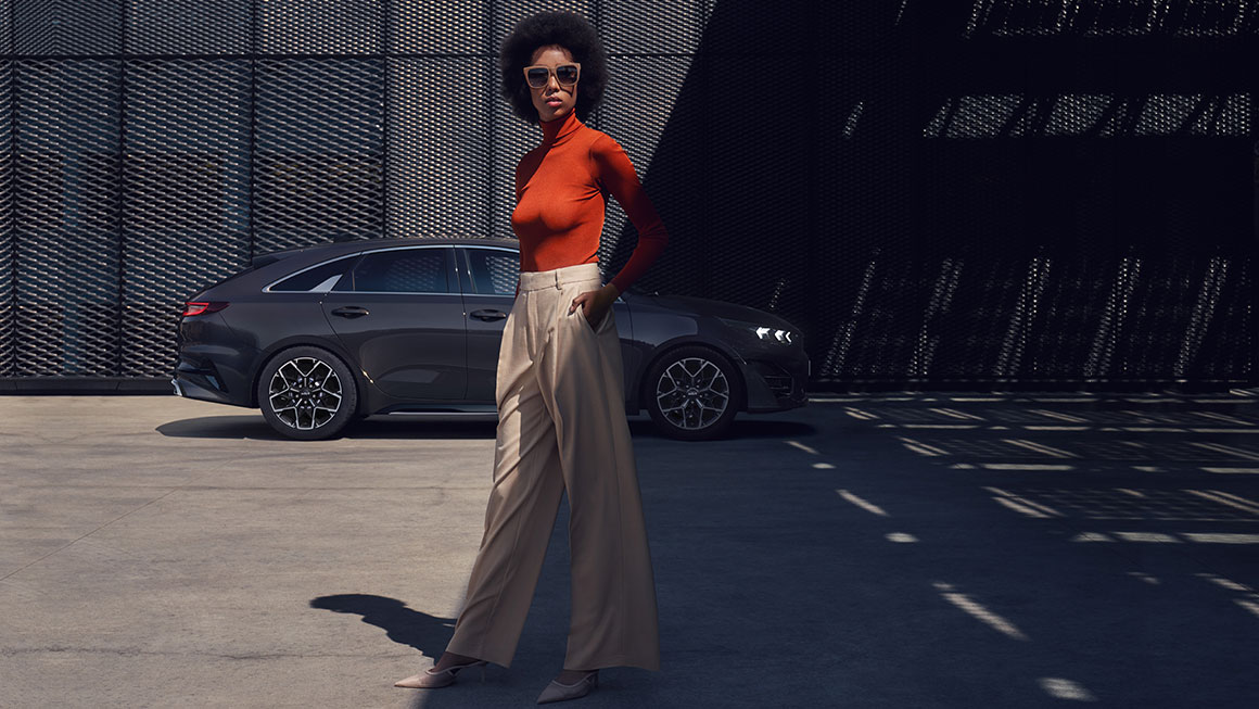 Profil de « shooting brake » de la Kia ProCeed