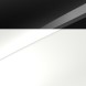 Clear White + Fusion Black