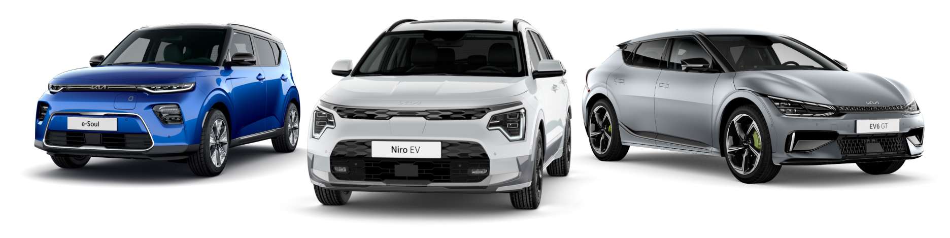 Mynd af Kia Soul, Niro EV og EV6