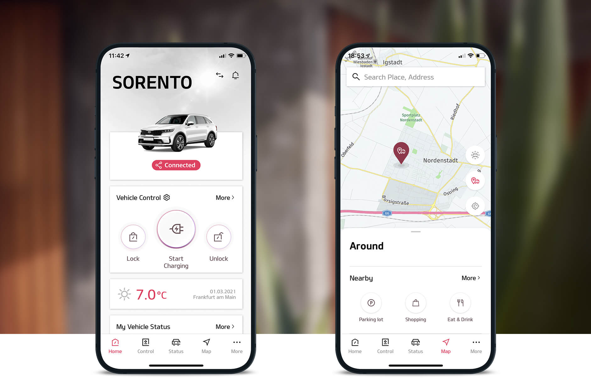 KiaCharge app