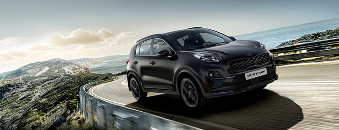 kia sportage black edition dynamic driving