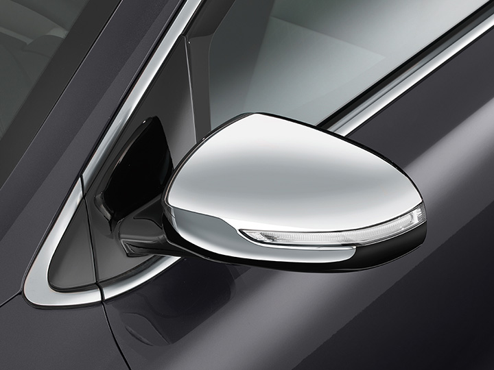 Door mirror caps