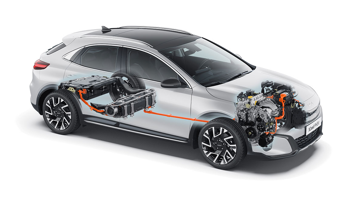 Kia Xceed PHEV Xray