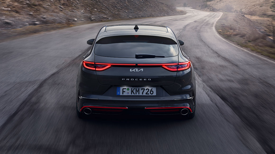 Kia ProCeed GT rear design