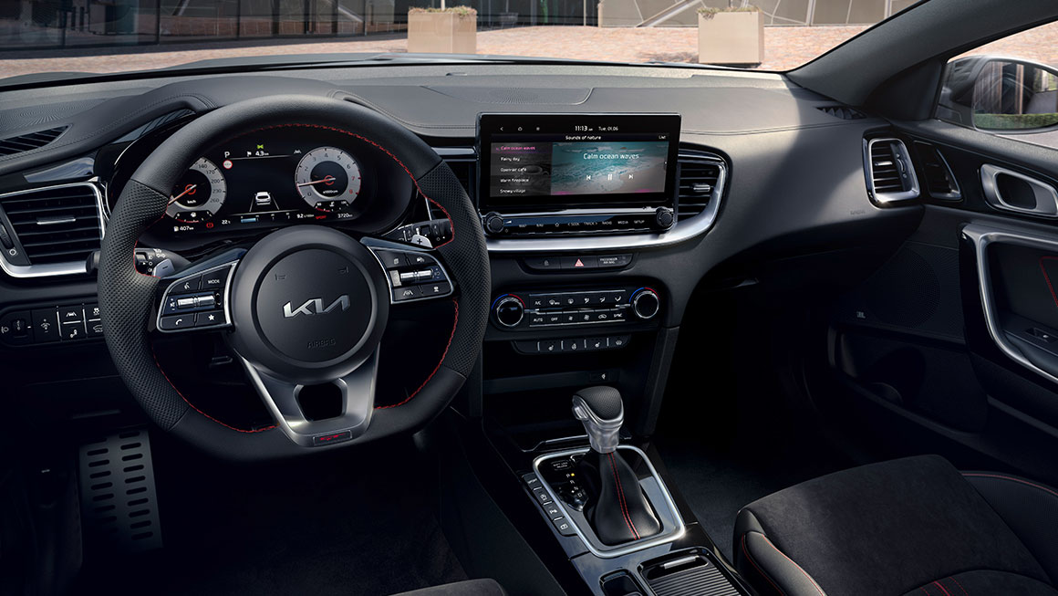 Kia ProCeed sophisticated cabin