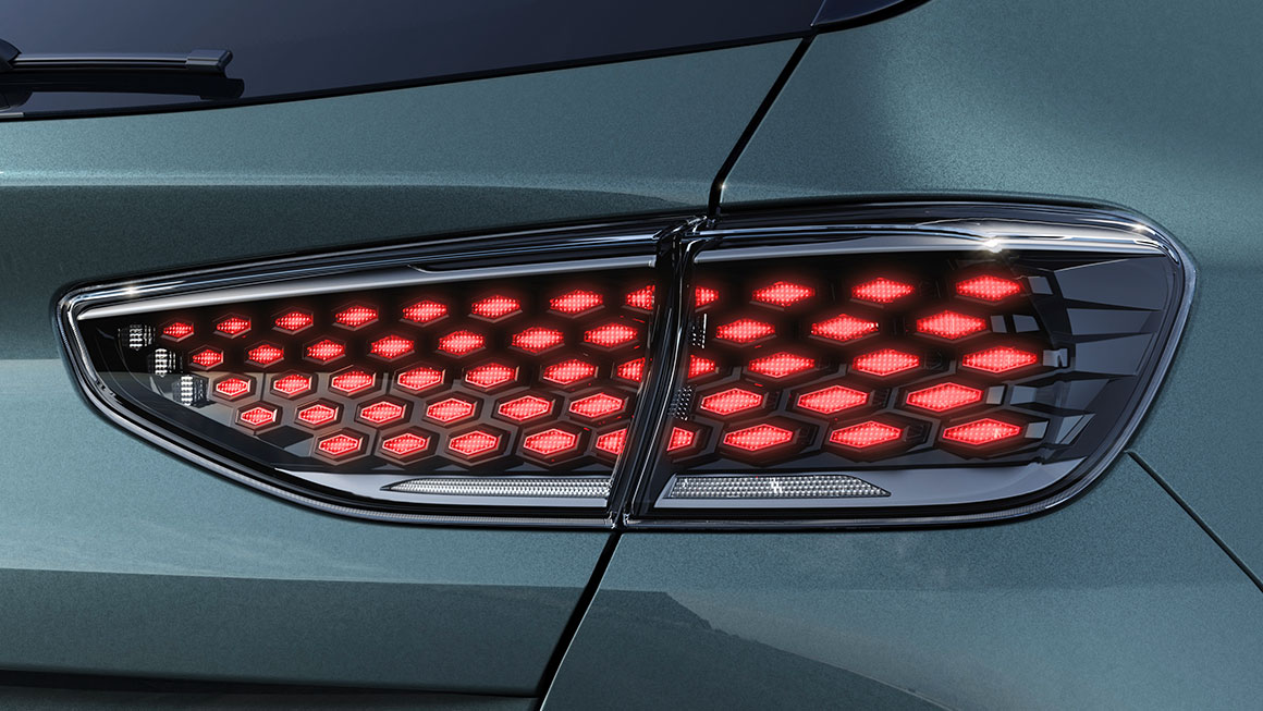 Kia Ceed Nightline Edition, LED-Rückleuchten, Detailaufnahme