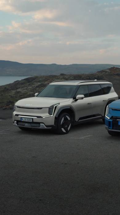 The fully electric Kia EV9