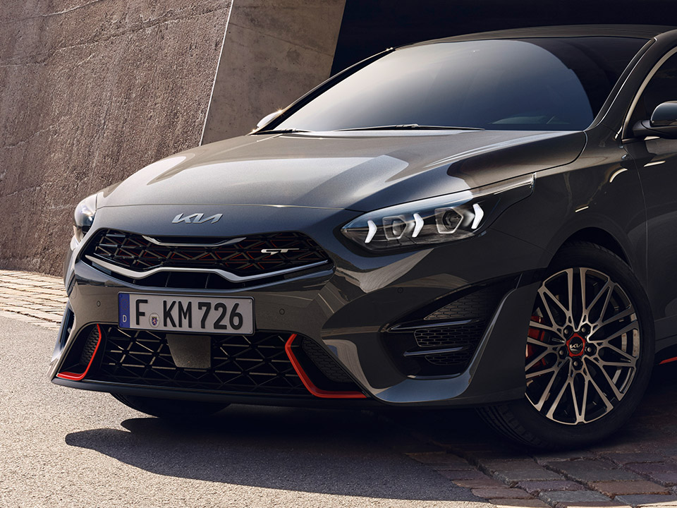 Design de l’avant de la Kia ProCeed