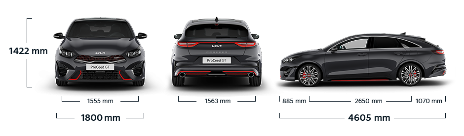 Kia ProCeed spécifications