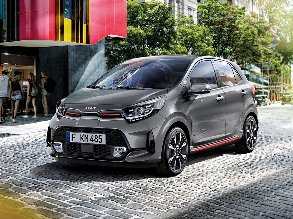 The new Kia Picanto GT Line exterior design