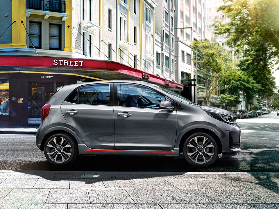 The new Kia Picanto GT Line exterior