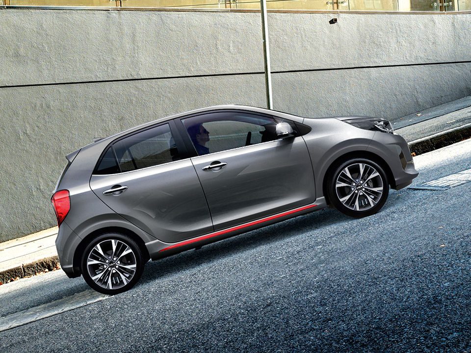 The new Kia Picanto Hill-start Assist Control (HAC)