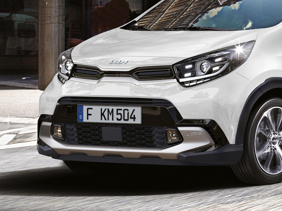 The new Kia Picanto X-Line striking exterior details