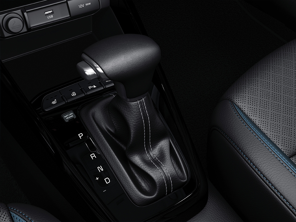 Dynamic driving just got greener.  The Kia Rio 7-speed dual clutch transmission