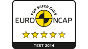 Valutazione di sicurezza 5 stelle Euro NCAP