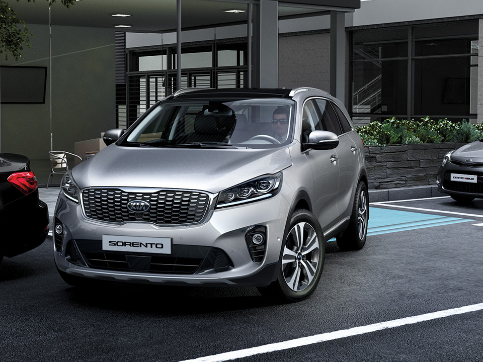 Nuovo Kia Sorento -Sistema automatico di parcheggio (SPAS)