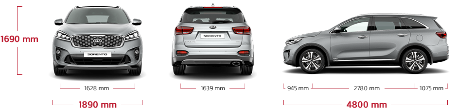 kia-Sorento-dimensions-slide-all