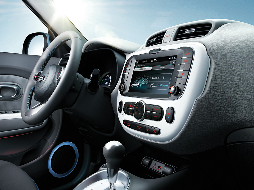 Kia Soul EV navigation system