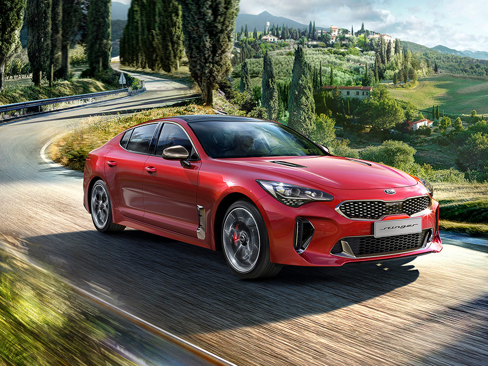 Kia Stinger GT - la guida