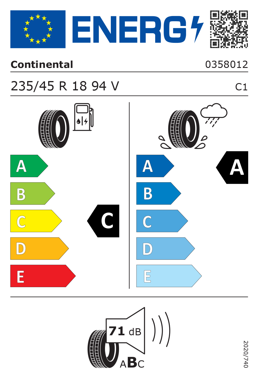 Kia Tyre Label