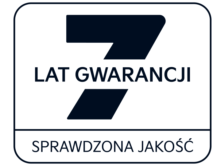 7-letnia gwarancja 