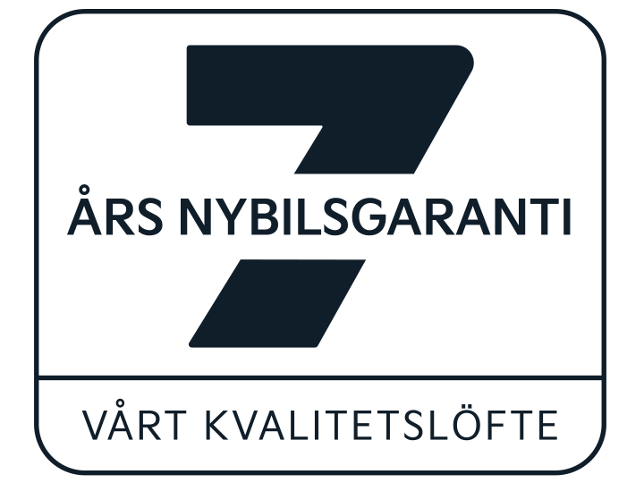 7 års nybilsgaranti