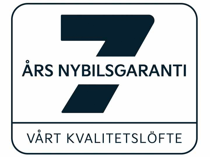 7 års nybilsgaranti