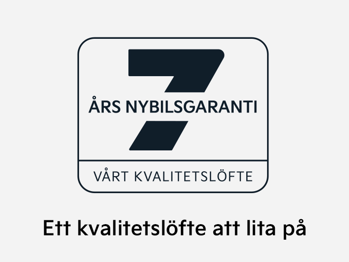 7-års nybilsgaranti¹¹