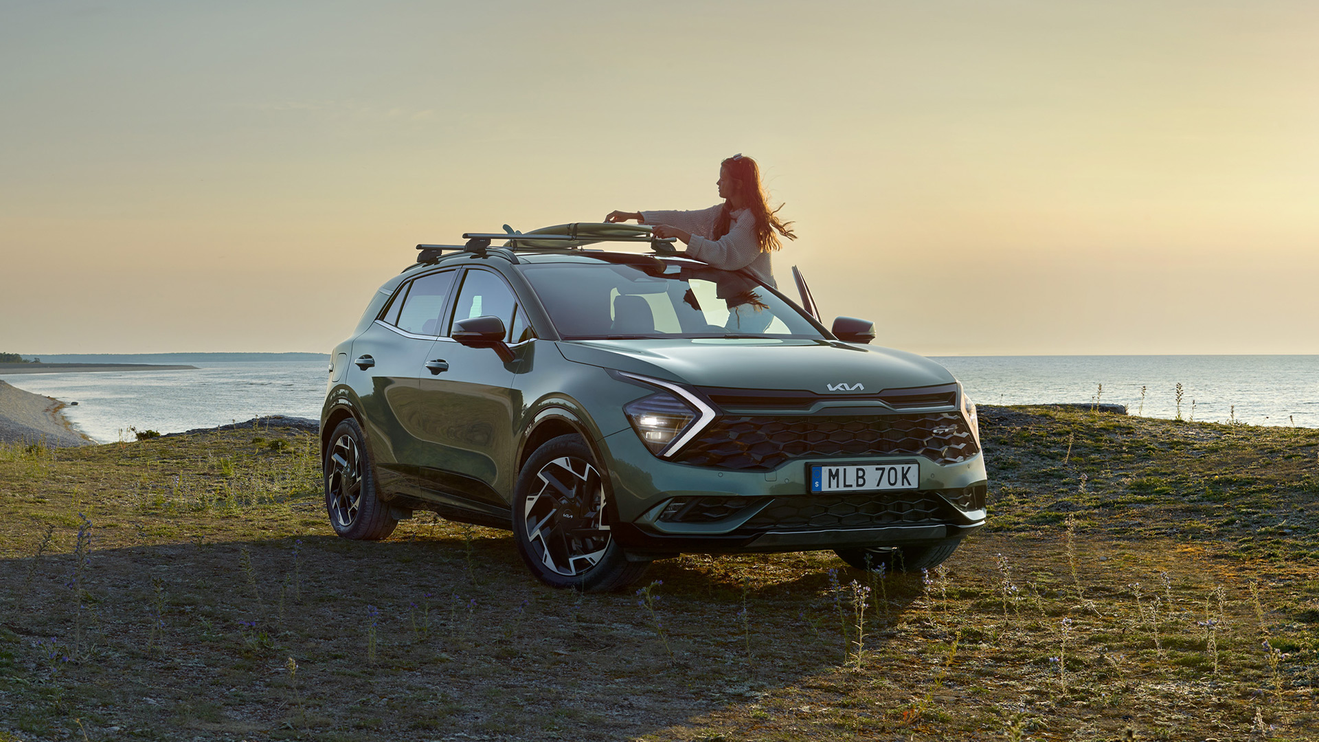 Kia Sportage fyrhjulsdriven bil