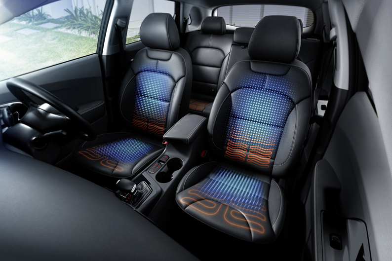 heated and ventilated seats