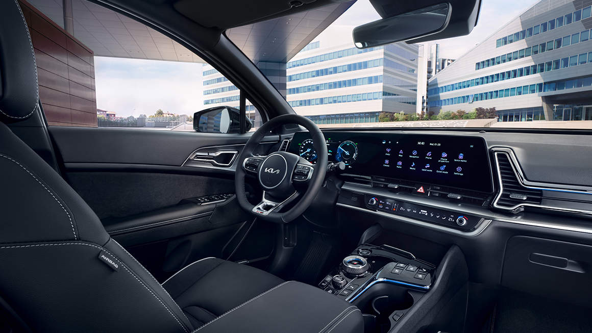 kia sportage premium cabin